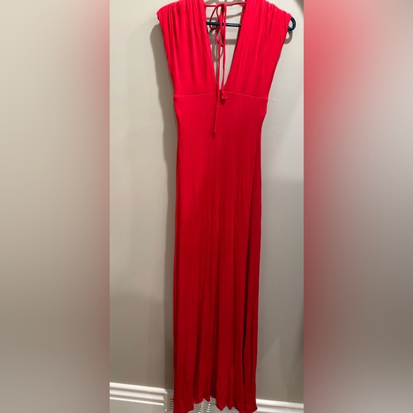 sky maxi red dress - Picture 2 of 3